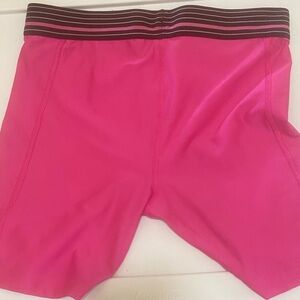Under armor shorts pink